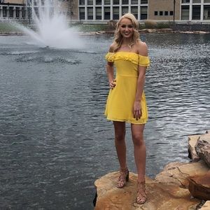 Canary Yellow Lulus Dress
